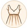 Choose empire waistlines