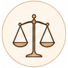 Hourglass body shape illustration showing natural balance