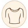 Try Wider Necklines